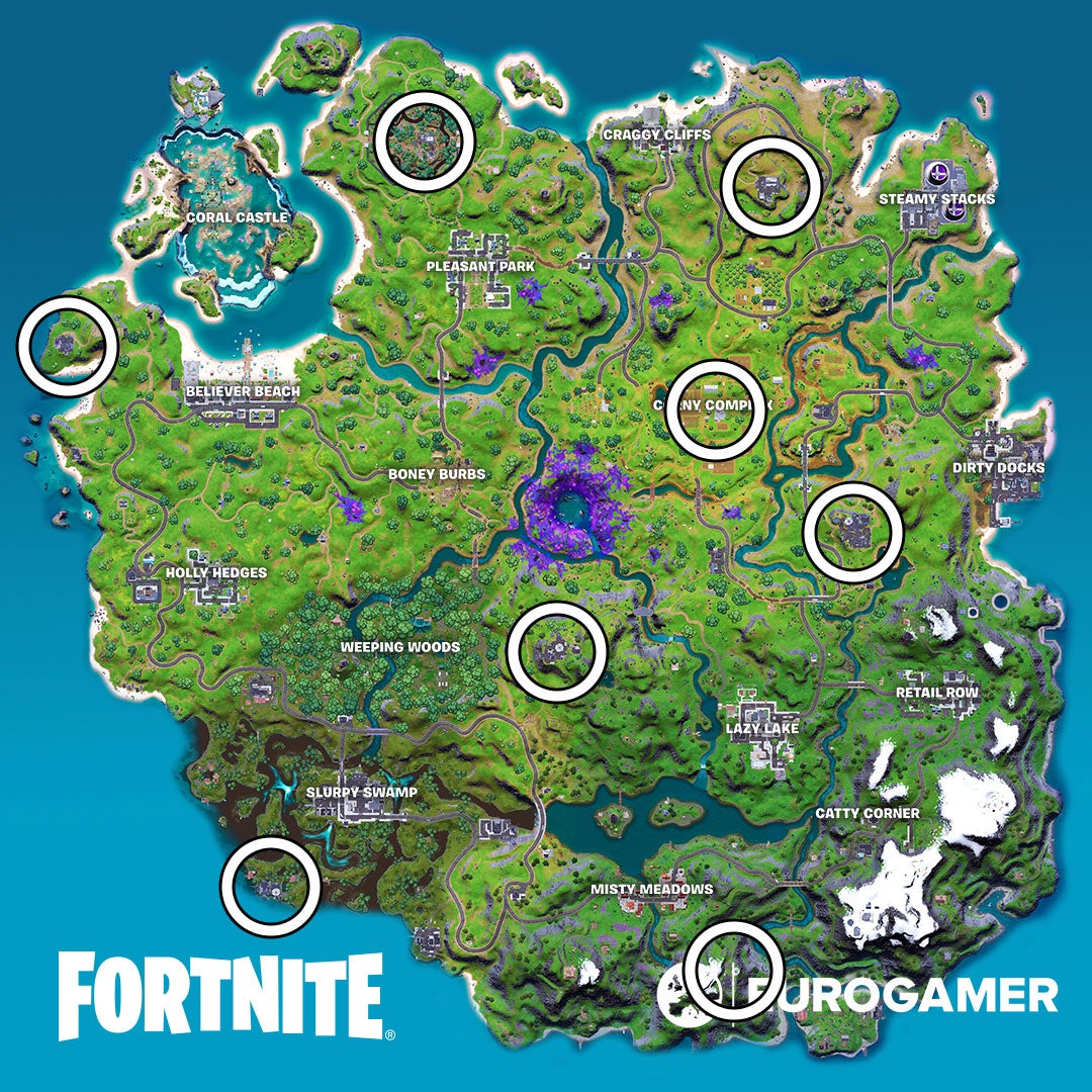 Fortnite IO car locations Where to leave an IO car at an alien